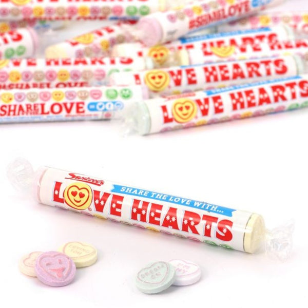 Swizzels Giant Love Hearts - 4 Pack