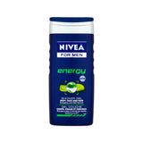 Nivea Men Energy 3-in-1 Shower Gel | with Energising Mint, 250 ml