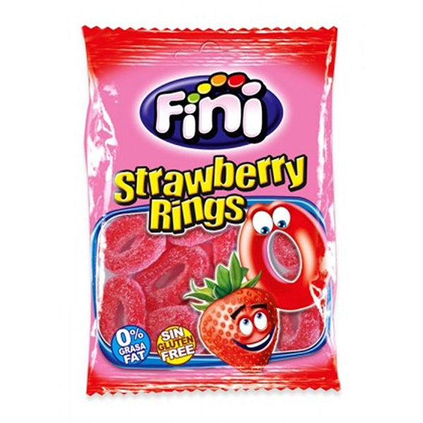 Fini Strawberry Rings: Fat-Free, Gluten-Free Fruity Candy Delight