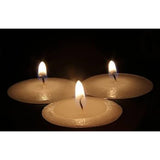 Spaas Classic White Tealight Candles | 4.5-Hour Burn, Pack of 30