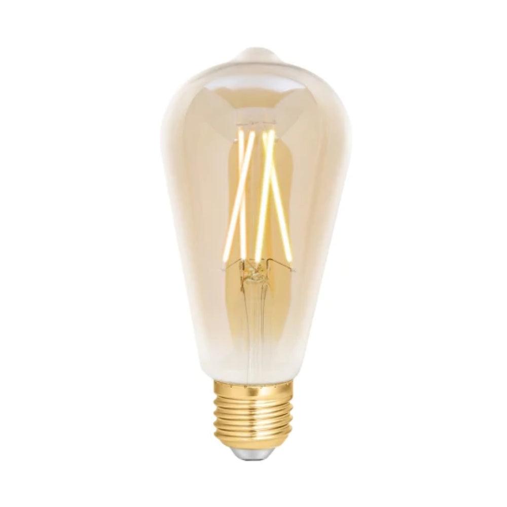4Lite Wiz Connected 6.5W ST64 LED Smart Filament Bulb E27 | Tuneable White & Dimmable - Choice Stores