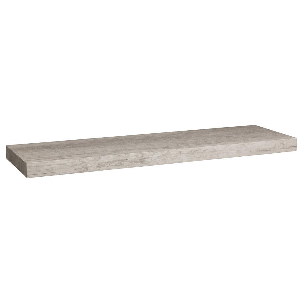 5 Five Grey Oak Wall Shelf | 80cm - Choice Stores