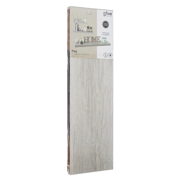 5 Five Grey Oak Wall Shelf | 80cm - Choice Stores