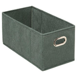 5 Five Khaki Fabric Storage Basket | 15 x 31cm - Choice Stores