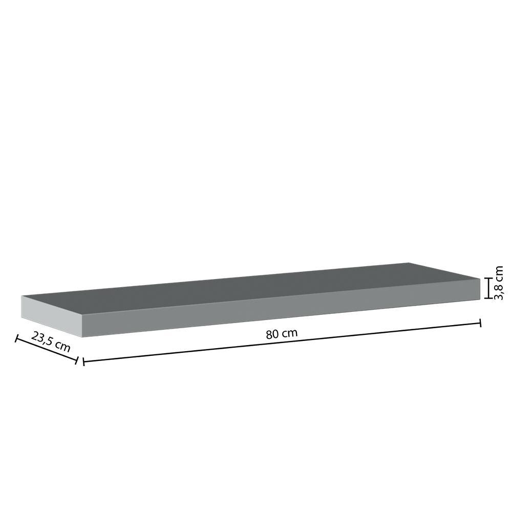 5 Five White Wall Shelf | 80cm - Choice Stores