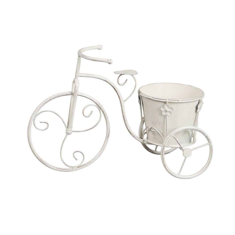 Heritage Bicycle Planter AWhit 1