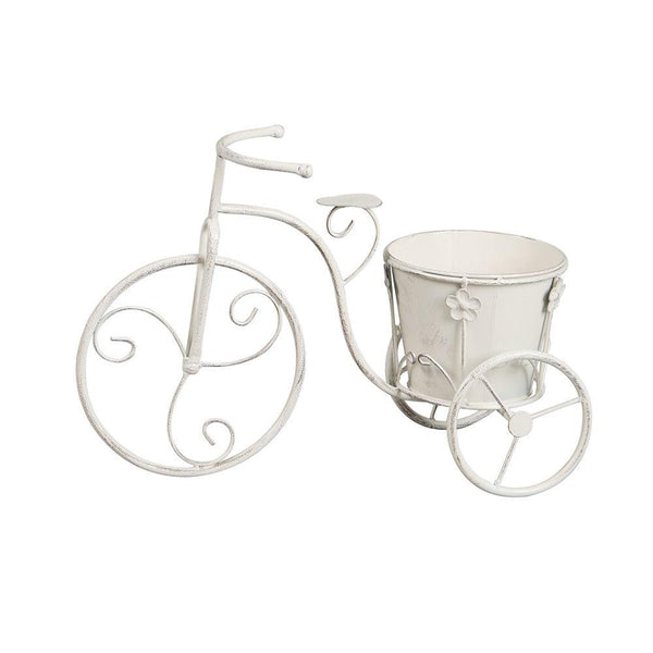 Heritage Bicycle Planter AWhit 1