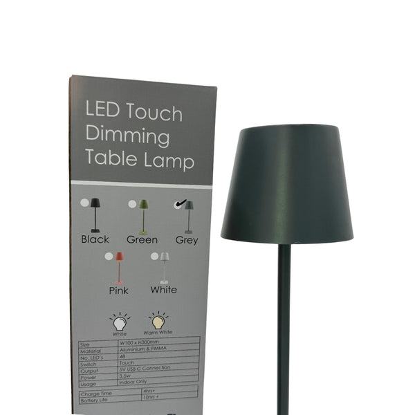 LED Table Lamp | Grey