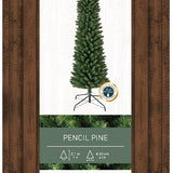 Everlands Slim Pencil Pine Artificial Christmas Tree | 5ft