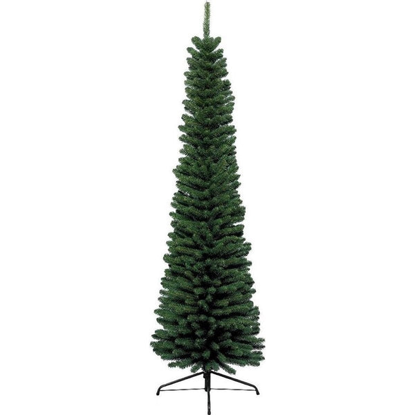 Everlands 6ft Pencil Pine Tree | Slim Design & PVC Branches