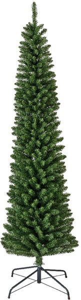 Everlands Slim Pencil Pine Artificial Christmas Tree | 6ft