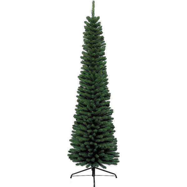 Everlands Pencil Pine Christmas Tree | 7ft Slim Design