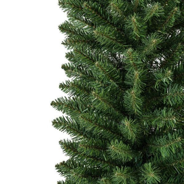 Everlands Slim Pencil Pine Artificial Christmas Tree | 6ft