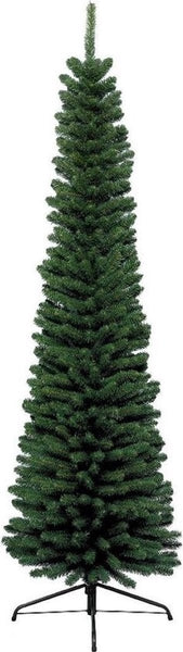 Everlands Slim Pencil Pine Artificial Christmas Tree | 7ft
