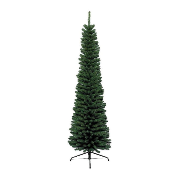 Everlands Slim Pencil Pine Artificial Christmas Tree | 6ft