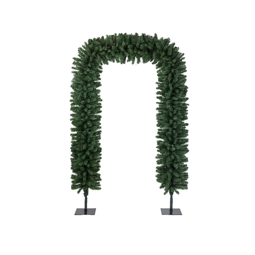 Christmas Imperial Arch Tree | 240cm, Freestanding, Metal Base