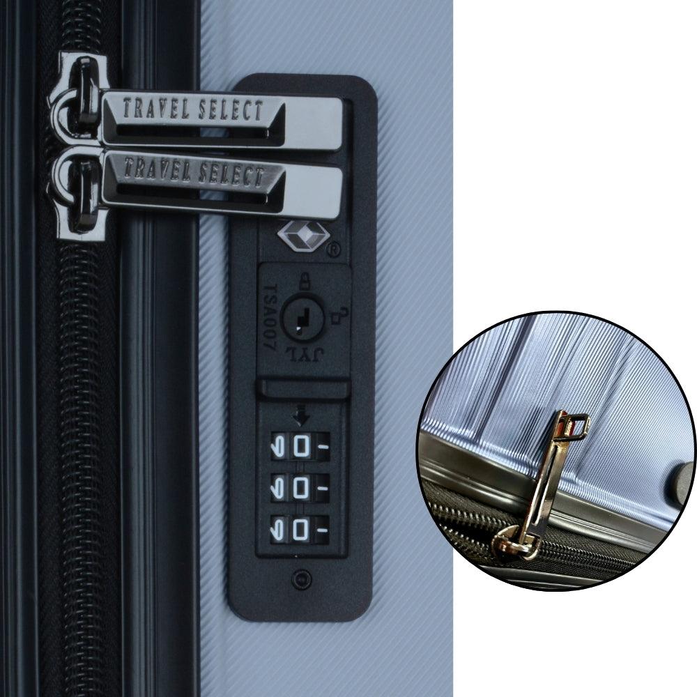 Travel Select Naples Navy Luggage | 26in  TSA Lock