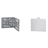 Lifestyle Living White Folding Table | 180 x 74 x 75 cm