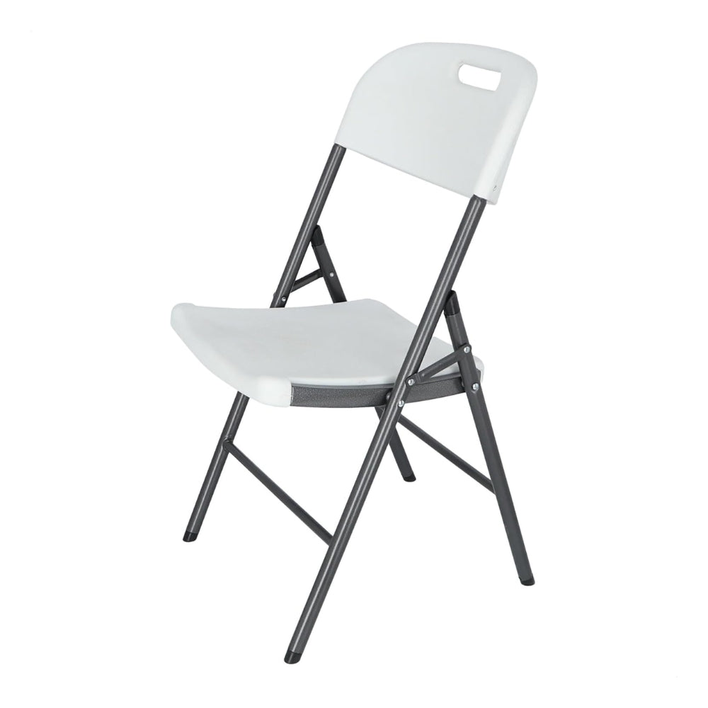 Lifestyle Living White Folding Chair