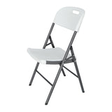 Lifestyle Living White Folding Chair