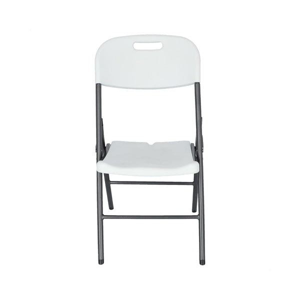 Lifestyle Living White Folding Chair
