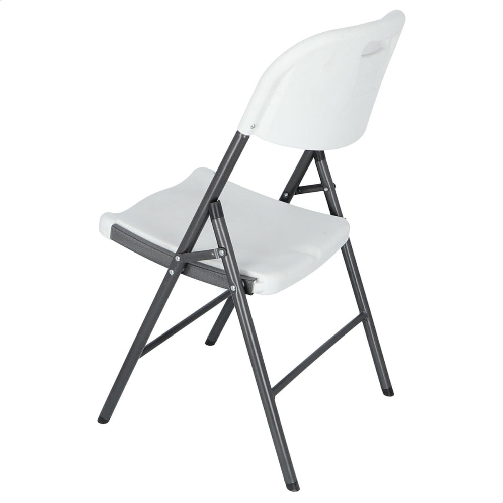 Lifestyle Living White Folding Chair