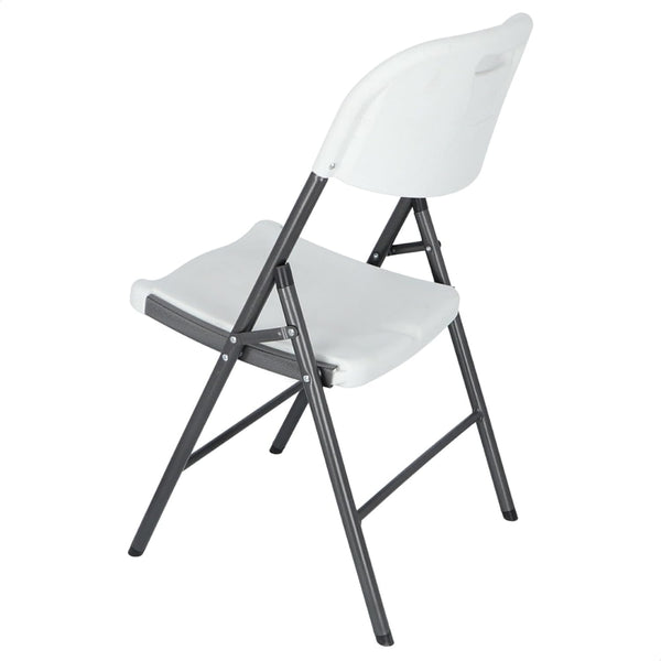 Lifestyle Living White Folding Chair