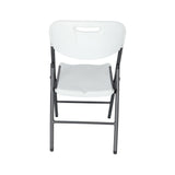 Lifestyle Living White Folding Chair