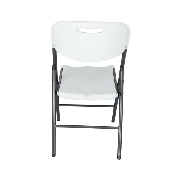 Lifestyle Living White Folding Chair