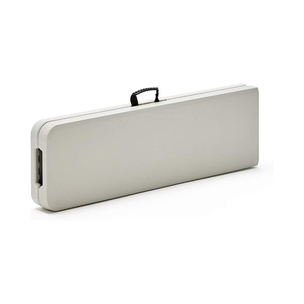 Lifestyle Living White Folding Bench | 180 x 43 x 28 cm