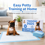 Regal Paws Puppy Training Pads | 40 Pack Ultra-Absorbent