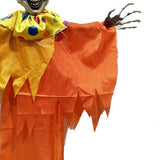 Haunted Haven Colourful Clown Hanging Prop | 95cm