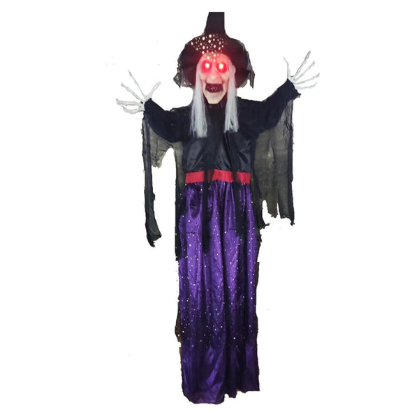 Haunted Haven Light Up Witch with Sound | 180cm