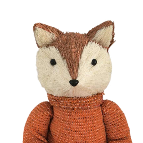 autumn collection fox girl  decoration  textured fabric