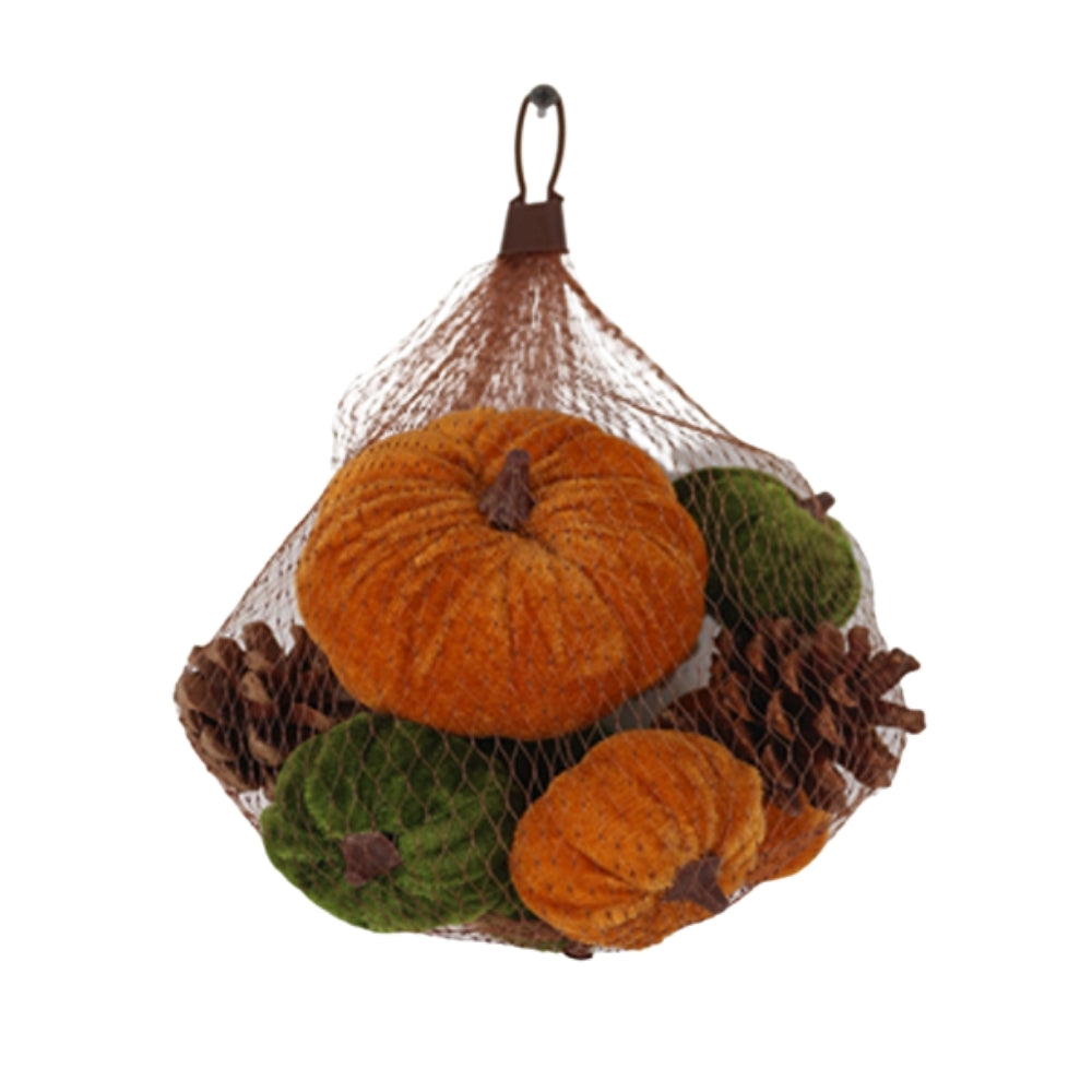 autumn collection  pumpkin acorn mix bag  rustic decor