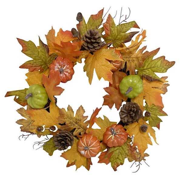 autumn collection pumpkin wreath  51cm