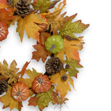 autumn collection pumpkin wreath  51cm