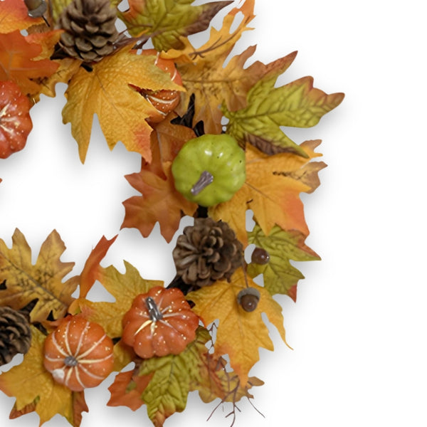 autumn collection pumpkin wreath  51cm