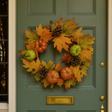 autumn collection pumpkin wreath  51cm