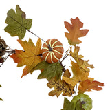 autumn collection faux maple leaf garland  152cm