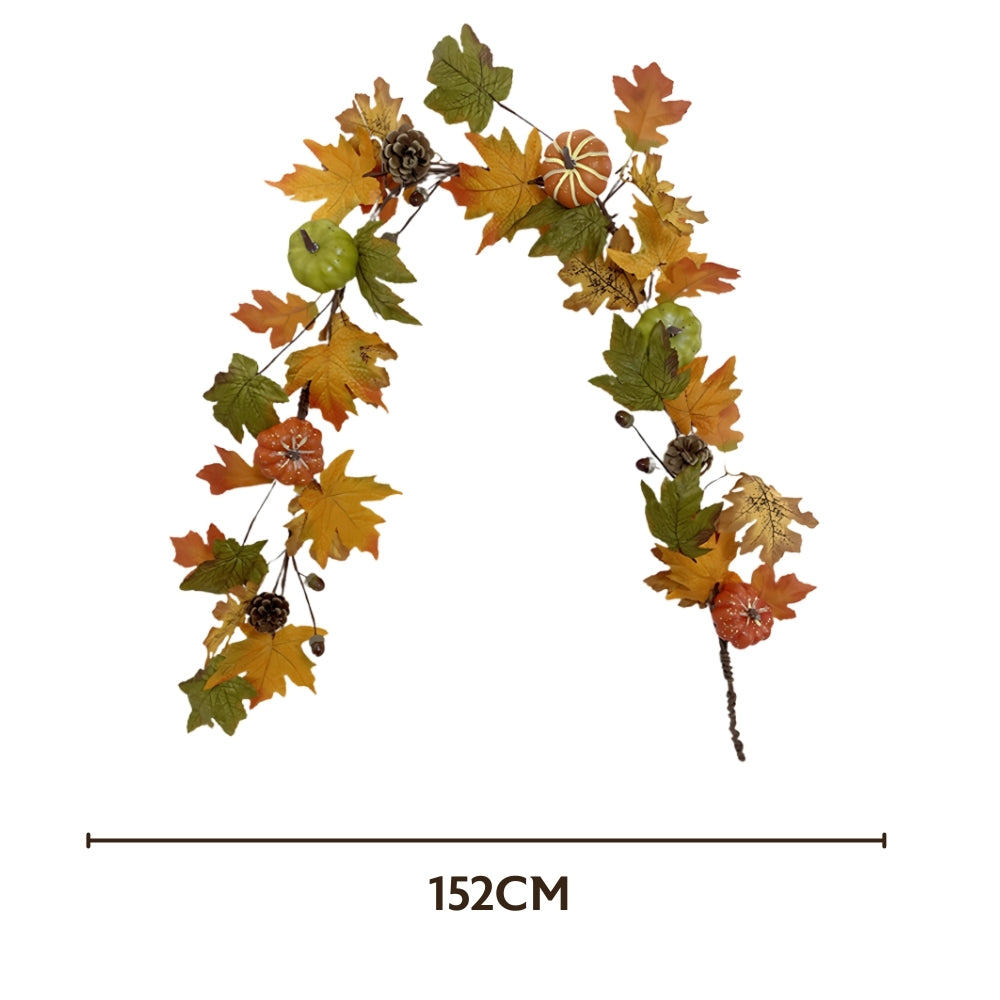 Autumn Collection Faux Maple Leaf Garland | 152cm