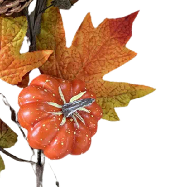 autumn collection autumn leaves acorn spray  63cm