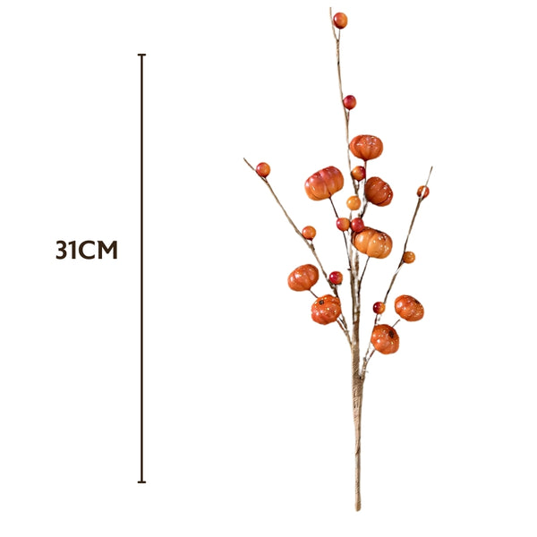 Autumn Collection Mini Pumpkins Pick | 31cm