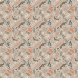 Country Club Woodland Creatures Printed Throw | 120x150cm Flannel