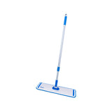 Kleaner Microfibre Flat Mop | 45cm Head, 360° Swivel, Adjustable Handle