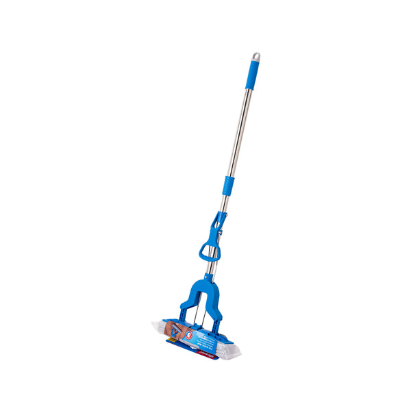 Kleaner PVA Magic Self-Wringing Mop | Telescopic Handle, Pivoting Head