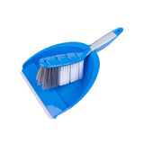 Kleaner Dustpan and Brush Set | Clip-On Storage, Integrated Comb, Flexible Lip