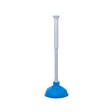 Kleaner Toilet and Drain Plunger with Extendable Handle | Bell-Shaped Cup