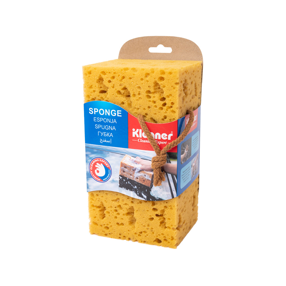 Kleaner Extra Large Cleaning Sponge | Open-Cell, Hanging Loop, Assorted Colours