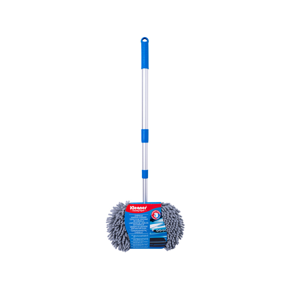 Kleaner Chenille Mop | Adjustable Telescopic Handle, Wet and Dry